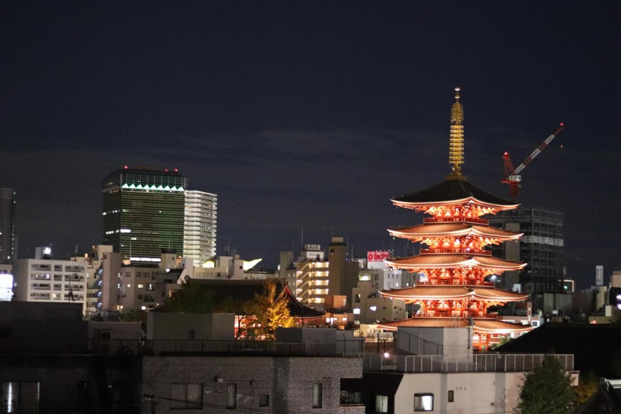 東京都 浅草樱花旅馆旅舍 外观 照片